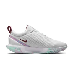 Nike Court Zoom Pro (Women's) - White/Dark Beetroot -Nike Store dh100d