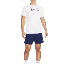 Nike Swoosh Tennis Tee (Men's) - White -Nike Store nikecourt dri fit swoosh tennis t shirt 13DMRt 3