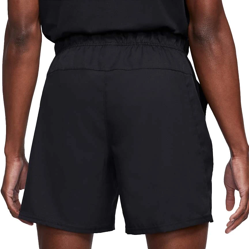 Nike Court Dri-Fit Victory Short 7" (Men's) - Black/White 5 Nike Court Dri-Fit Victory Short 7" (Men's) - Black/White - Image 3