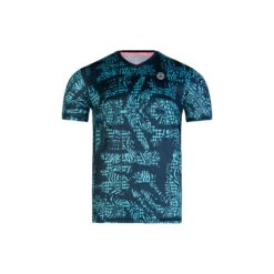 Bidi Badu Owusu Tech Tee (Boy's) - Dark Blue/Aqua