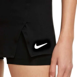 Nike Court Dri-Fit Victory Tennis Skirt (Women's) - Black/White -Nike Store unnamed 14