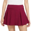 Nike Club Tennis Skirt (Women's) - Pomegranate/Pomegranate