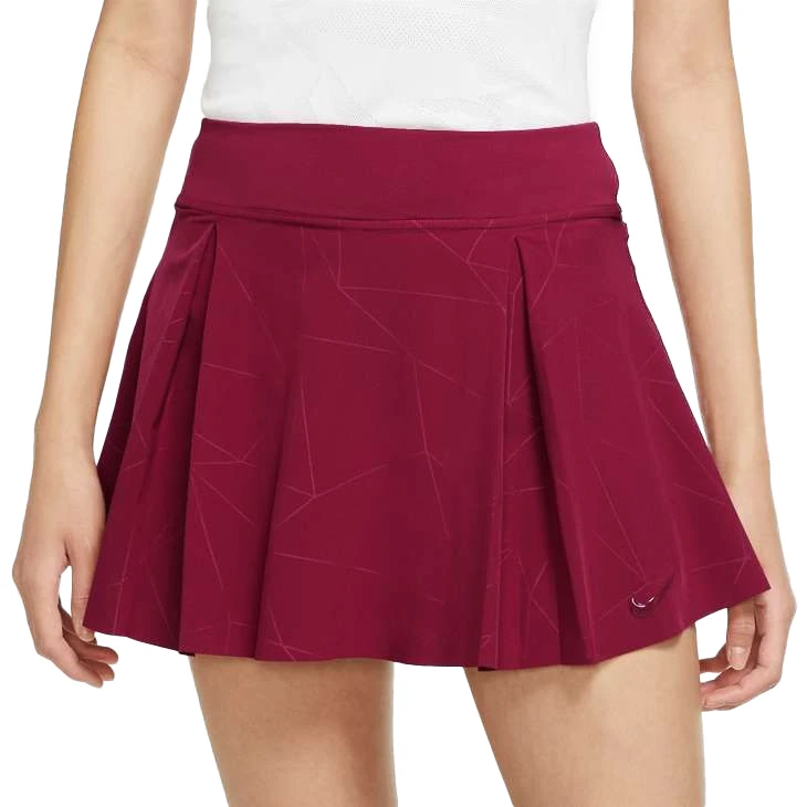 Nike Club Tennis Skirt (Women's) - Pomegranate/Pomegranate 3 Nike Club Tennis Skirt (Women's) - Pomegranate/Pomegranate