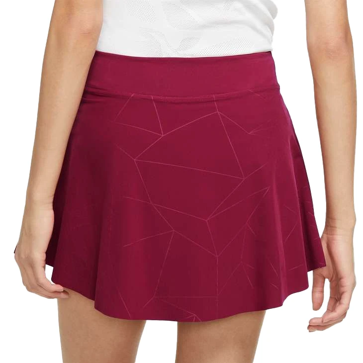 Nike Club Tennis Skirt (Women's) - Pomegranate/Pomegranate 4 Nike Club Tennis Skirt (Women's) - Pomegranate/Pomegranate - Image 2