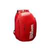 Wilson Super Tour Tennis Backpack - Red -Nike Store wilson super tour backpack red bags