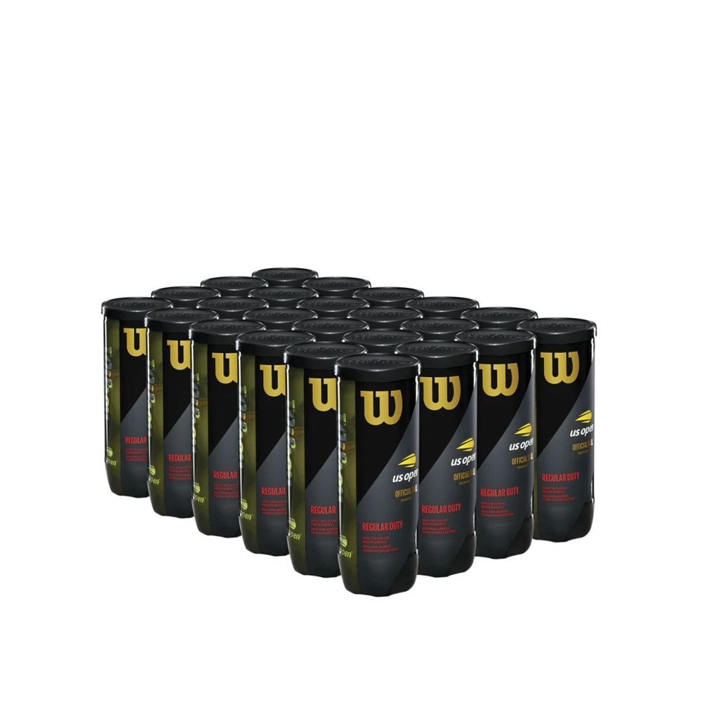 Wilson US Open Regular Duty - Case (24 Cans / 72 Balls) 3 Wilson US Open Regular Duty - Case (24 Cans / 72 Balls)